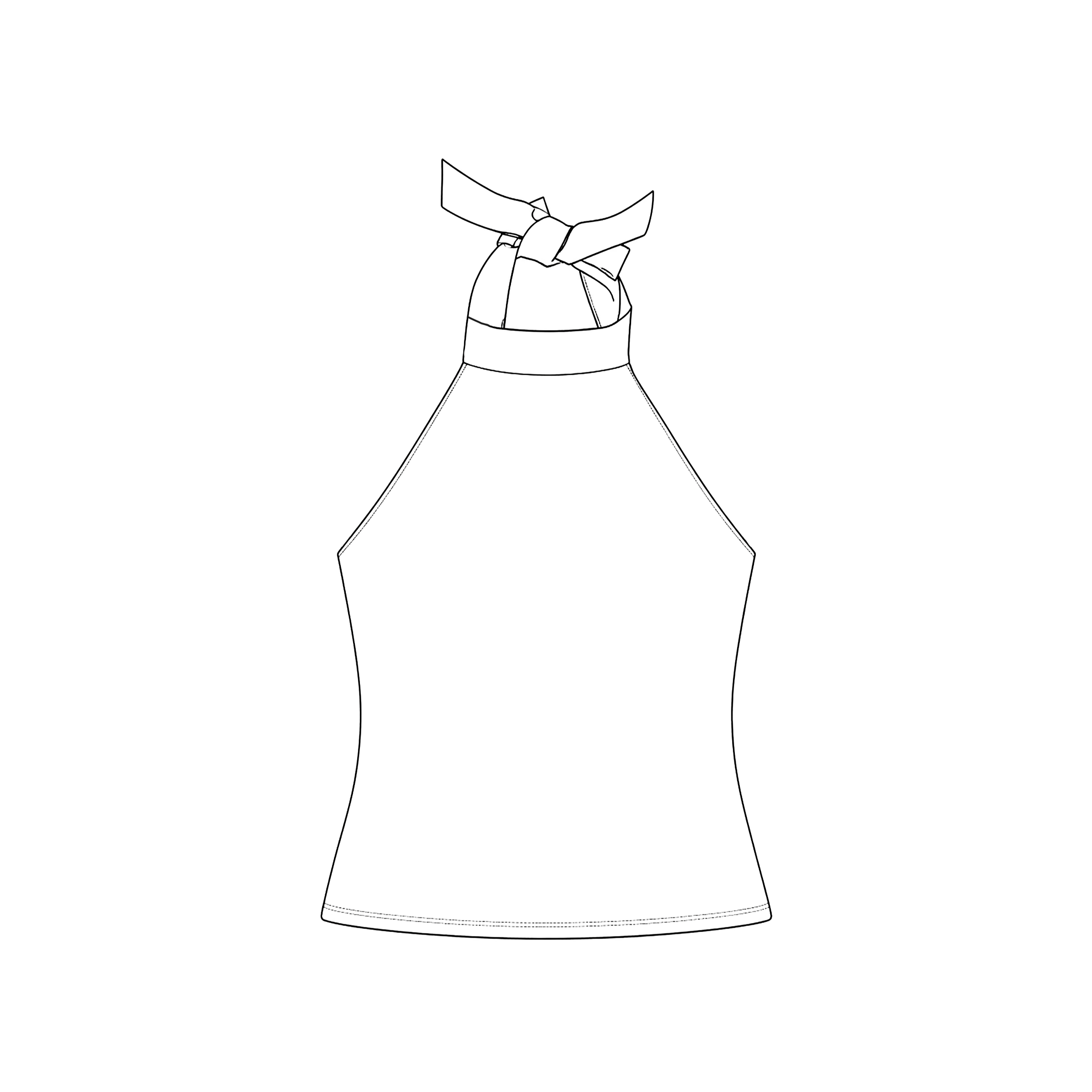 Tie Halter Top